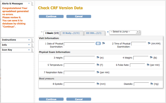 Create CRF - Preview