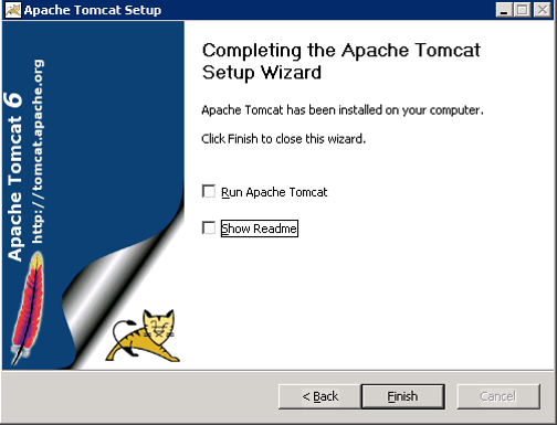 Tomcat Wizard Completion